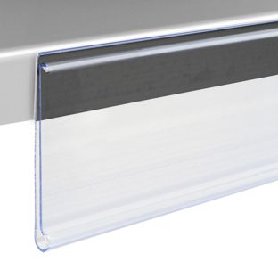 Profilo portaprezzi DBR magnetico con bordo di presa 1000 mm