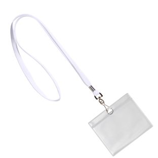 Porta badge da collo formato orizzontale | null | A7