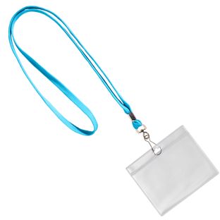 Porta badge da collo formato orizzontale | null | A7