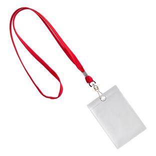 Porta badge da collo formato verticale | null | A7