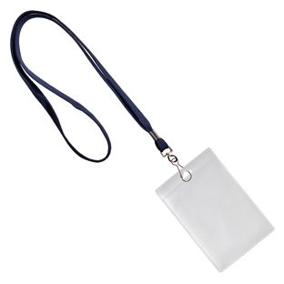 Porta badge da collo formato verticale | null | A7