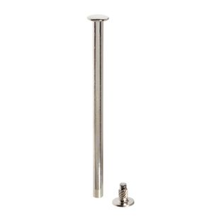 Viti sepolte con testa inseribile a pressione, nichelato 105 mm