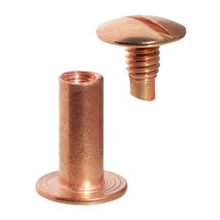 Viti sepolte, ramato 12 mm