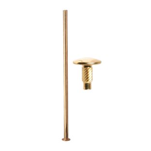 Viti sepolte con testa inseribile a pressione, ottonato 125 mm