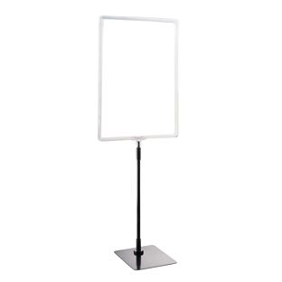 Cornice per poster con piantana telescopica (set) A3 null | null | superficie di base: nero