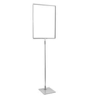 Cornice per poster con piantana telescopica (set) A3 null | null | superficie di base: grigio
