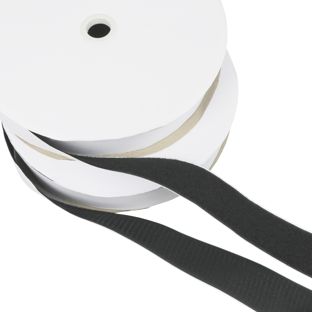 Nastro a strappo autoadesivo, set da nastro maschio + nastro femmina (25 m ciascuno) 50 mm | null