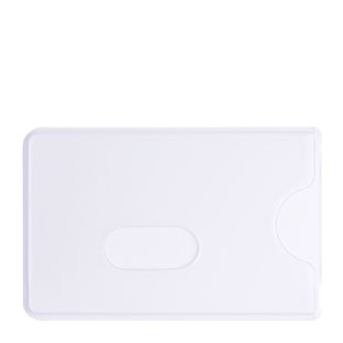 Custodie per carte di credito con protezione RFID e asola calendari,  59 x 88 mm, bianco 