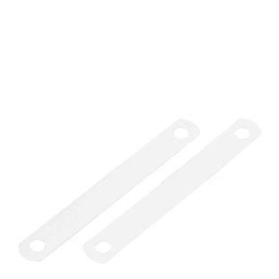 Pressino plastica, 120 x 12 mm, bianco 
