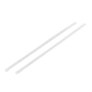 Linguette 165 mm, rivestito in plastica, con tappi di chiusura 