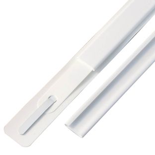 Copripressino per fastener, 297 mm, bianco 