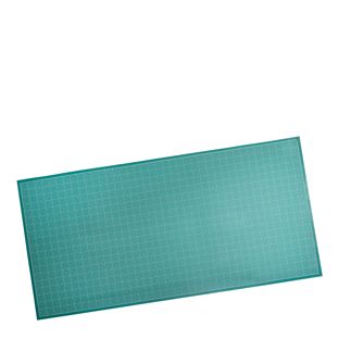 Tappetino da taglio XXL, 200 x 100 cm, autorigenerante, con reticolato verde 