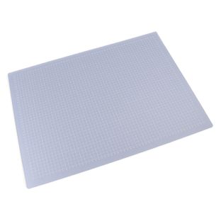 Tappetino da taglio trasparente, autorigenerante, con reticolato 60 x 45 cm