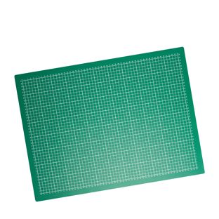 Tappetino da taglio A2, 60 x 45 cm, autorigenerante, con reticolato verde|nero 