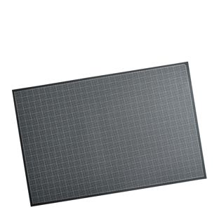Tappetino da taglio grande, 150 x 100 cm, autorigenerante, con reticolato nero 