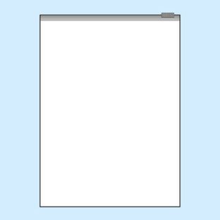 Sacchetti con chiusura a cursore, plastica PE 480 x 640 mm | 70 µm