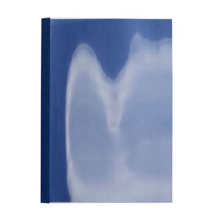 Cartellina a rilegatura termica A4 con fessura, struttura in pelle, 30 fogli, blu scuro
  | 240 g/m² | 3 mm