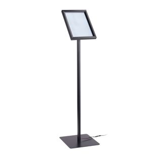 Espositore a leggio LED A4 con cornice a scatto 