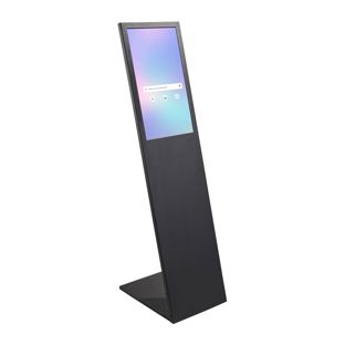 Totem multimediale PLANAVISION, nero, opaco 