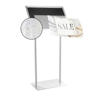 Espositore a leggio CLASSIC A2 impermeabile con cornice a scatto 
