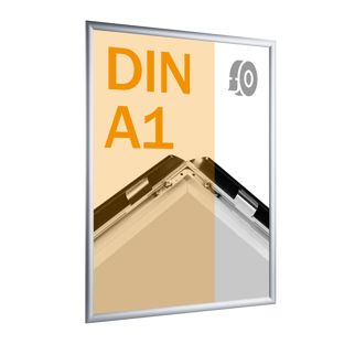 Cornice a scatto, alluminio, A1, autoadesivo 