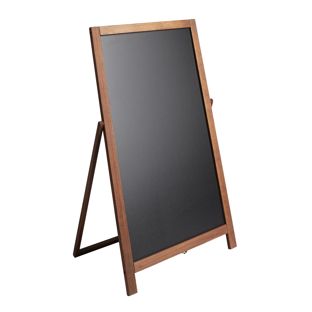 Lavagna a cavalletto, superficie di scrittura 440 × 770 mm 
