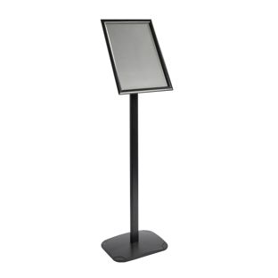 Espositore a leggio ECONOMY A3 con cornice a scatto nero 