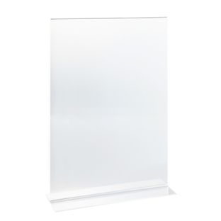 Porta avvisi da banco a T, PS formato verticale | A3