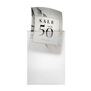 Tasca porta poster resistente alle intemperie A2 420 x 594 mm 
