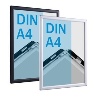 Cornice a scatto A4 Opti Frame, con supporto posteriore 
