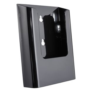 Porta brochure da parete, polistirolo, trasparente PTXD, 1 x null | 1/3 A4