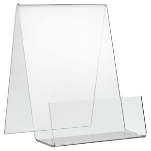 Espositore per libri, acrilico 105 x 135 mm (A6) 