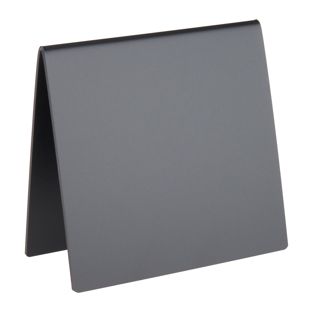 Lavagna da tavolo triangolare, nera 100 x 100 mm 