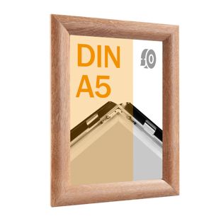 Cornice a scatto, alluminio, A5, autoadesivo null | null