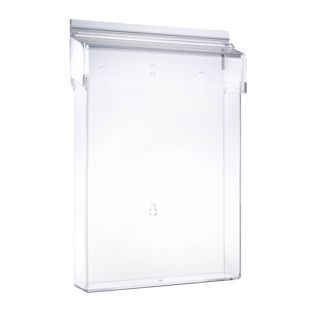 Porta brochure resistente alle intemperie con coperchio, robusto A4