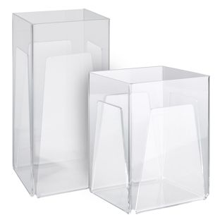 Espositore quadrato, acrilico,  