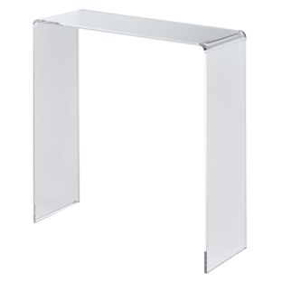 Espositore a ponte, acrilico, trasparente, rettangolare 200 x 200 x 70 mm 