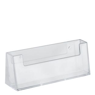 Porta brochure, polistirolo, Taymar 1 x formato orizzontale | 1/3 A4