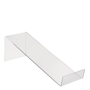 Leggio da tavolo, acrilico 95 x 315 mm 