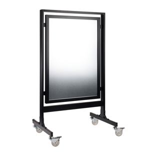 Cavalletto pubblicitario SQUARE, A1, nero 