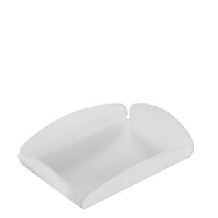 Vassoio decorativo, acrilico trasparente  | opaca  | 165 x 115 x 30 mm 