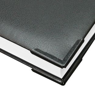 Angoli per libri Metallo PS 31 - 31 x 31 mm  | verniciato nero 