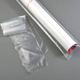 Sacchetti piatti, plastica PE 50 µm | 80 x 750 mm 