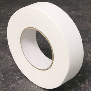 Nastro telato adesivo su un lato, nastro rinforzato bianco  | 38 mm