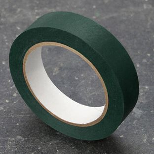 Nastro di rilegatura autoadesivo Best Price, carta a fibre speciali, telato verde  | 38 mm