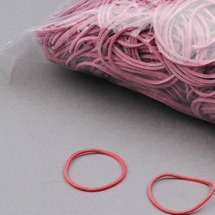 Elastico, rosso 20 mm | 1 mm