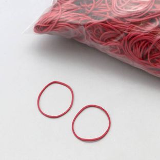 Elastico, rosso 30 mm | 1 mm