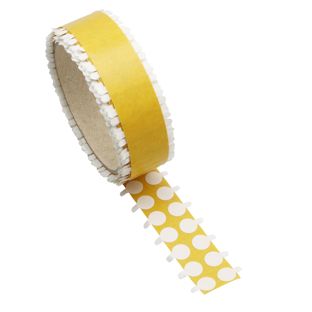 Bollini biadesivi, forte/forte 10 mm | 1000 pz