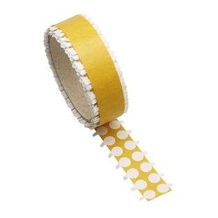 Bollini biadesivi, forte/forte 10 mm | 5000 pz