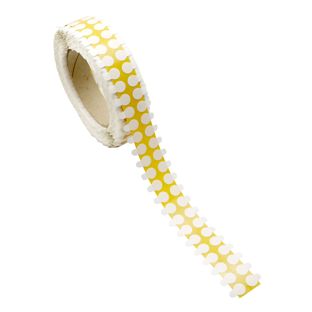 Bollini biadesivi PET, forte/forte 10 mm | 5000 pz